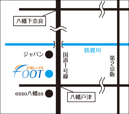 京都本社地図